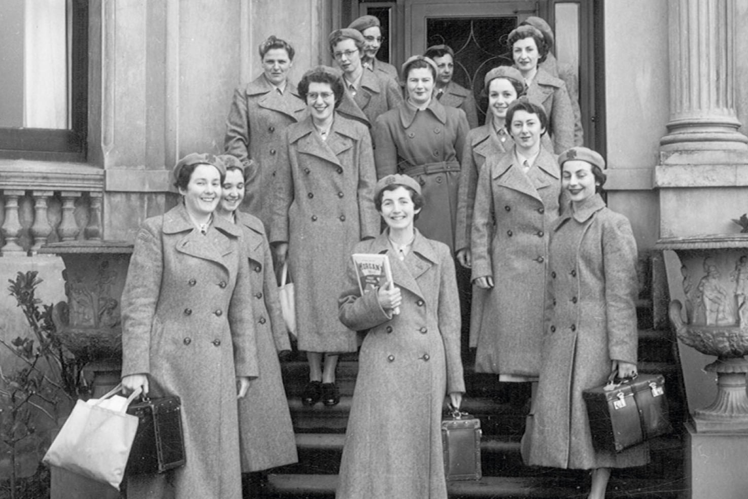Historic image of RDNS nurses