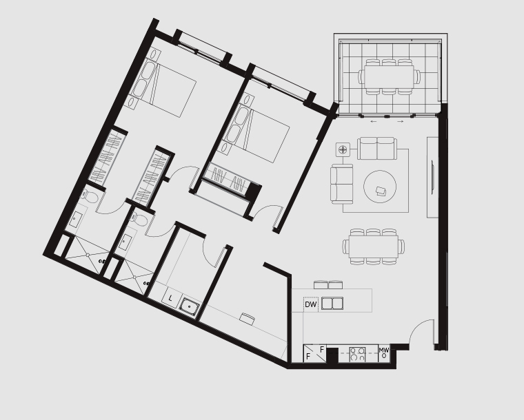An example floor plan